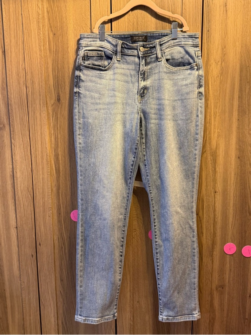 Judy Blue Mid Rise Medium Wash Boyfriend Fit Jeans Size 9/29